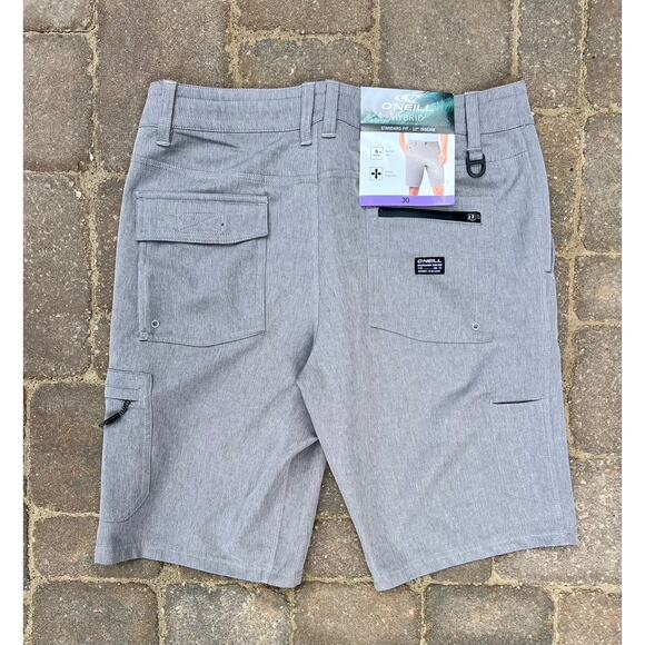 NWT 2 O'Neill Hybrid quick-dry casual athletic shorts size 30 - Picture 6 of 8